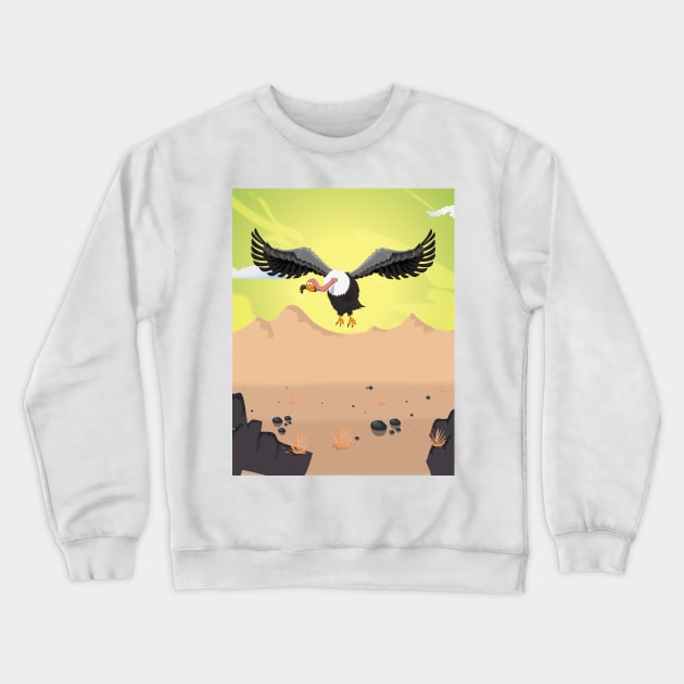 Vulture Crewneck Sweatshirt by nickemporium1